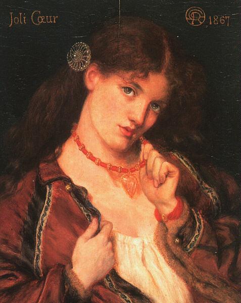 Dante Gabriel Rossetti Joli Coeur Sweden oil painting art
